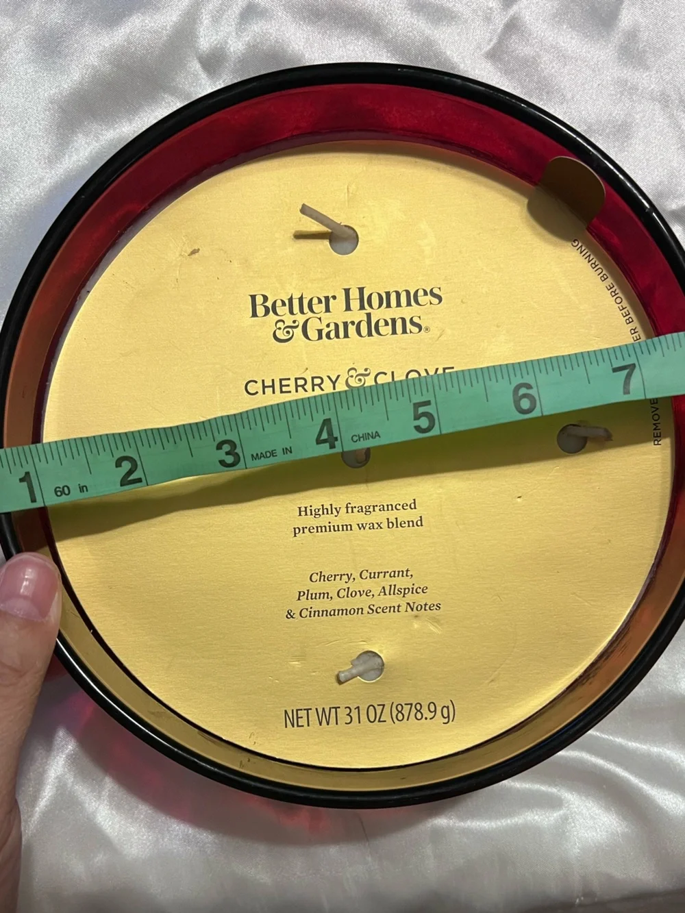 Better Homes & Gardens Cherry & Clove 31 oz 5-Wick Candle NEW